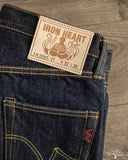 Iron Heart - 888 Cut - 21oz Indigo Selvedge High Rise Tapered Denim