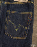 Iron Heart - 888 Cut - 21oz Indigo Selvedge High Rise Tapered Denim