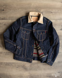 IH-101J-SR - 18oz Selvedge Denim Storm Rider Jacket - Indigo