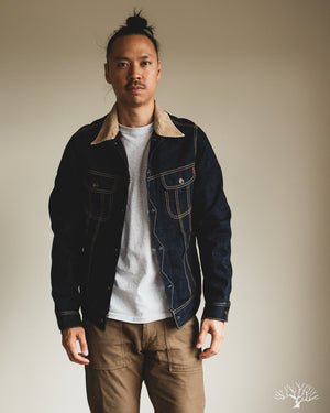 Iron Heart - IH-101J-SR - 18oz Selvedge Denim Storm Rider Jacket