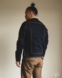 IH-101J-SR - 18oz Selvedge Denim Storm Rider Jacket - Indigo
