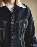 IH-101J-SR - 18oz Selvedge Denim Storm Rider Jacket - Indigo