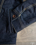 IH-101J-SR - 18oz Selvedge Denim Storm Rider Jacket - Indigo