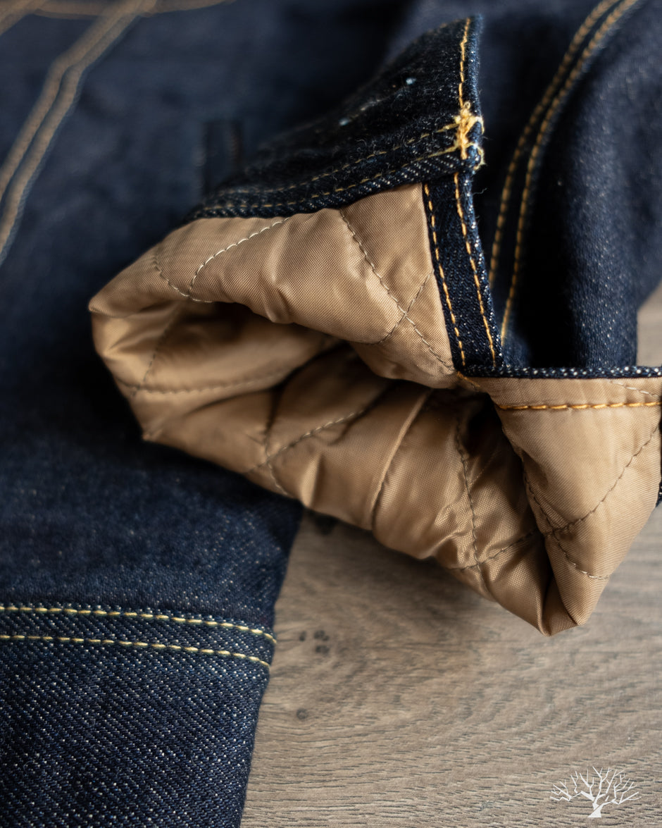 IH-101J-SR - 18oz Selvedge Denim Storm Rider Jacket - Indigo