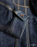IH-101J-SR - 18oz Selvedge Denim Storm Rider Jacket - Indigo