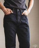 Iron Heart IH-1955S-142 - 14oz Selvedge Denim "1955" Vintage Tapered Cut Jeans - Indigo