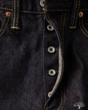 Iron Heart IH-1955S-142 - 14oz Selvedge Denim "1955" Vintage Tapered Cut Jeans - Indigo