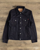 Iron Heart IH-526J-142ib - 14oz Selvedge Denim Modified Type III Jacket - Indigo/Black