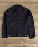 Iron Heart IH-526J-142ib - 14oz Selvedge Denim Modified Type III Jacket - Indigo/Black