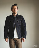 IH-526L - 19oz Left Hand Twill Type III Modified Denim Jacket - Indigo