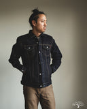 IH-526L - 19oz Left Hand Twill Type III Modified Denim Jacket - Indigo