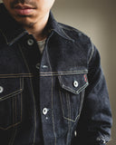 IH-526L - 19oz Left Hand Twill Type III Modified Denim Jacket - Indigo