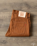 Iron Heart IH-555D - 17oz Duck Super Slim Cut Pants - Brown