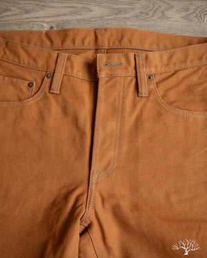 Iron Heart - IH-777D - 17oz Duck Slim Tapered Cut Pants - Brown