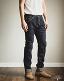 Iron Heart - IH-555S-19L - 19oz Left Hand Twill Selvedge Denim Slim Cut Jeans - Indigo