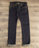Iron Heart - IH-555S-19L - 19oz Left Hand Twill Selvedge Denim Slim Cut Jeans - Indigo