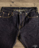Iron Heart - IH-555S-19L - 19oz Left Hand Twill Selvedge Denim Slim Cut Jeans - Indigo