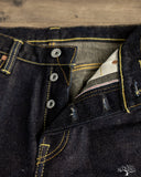 Iron Heart - IH-555S-19L - 19oz Left Hand Twill Selvedge Denim Slim Cut Jeans - Indigo
