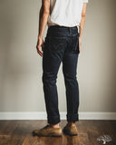 Iron Heart - IH-555S-19Lod - 19oz Left Hand Twill Selvedge Denim Slim Cut Jeans - Indigo Overdyed Black