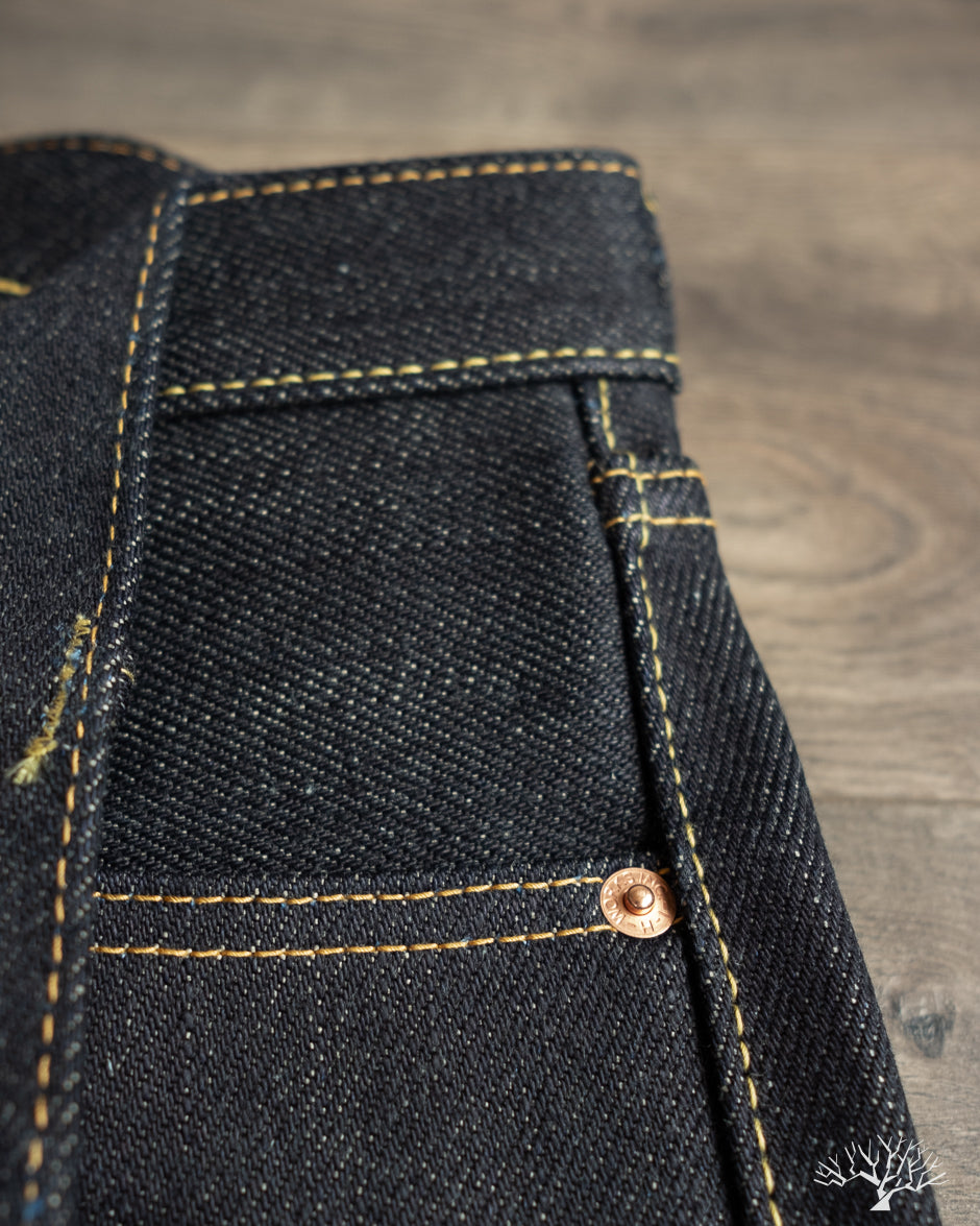 Iron Heart IH-634-XHS - 25oz Indigo Selvedge Straight Cut Denim