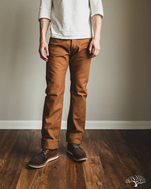 IH-634D 17oz Duck Straight Cut Pants Brown