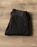 Iron Heart IH-634S-SB - 21oz Selvedge Denim Straight Cut - Superblack (Non-Fade)
