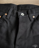 Iron Heart IH-634S-SB - 21oz Selvedge Denim Straight Cut - Superblack (Non-Fade)