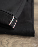 Iron Heart IH-634S-SB - 21oz Selvedge Denim Straight Cut - Superblack (Non-Fade)
