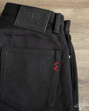 Iron Heart IH-634S-SB - 21oz Selvedge Denim Straight Cut - Superblack (Non-Fade)