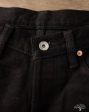 Iron Heart IH-634S-SBG - 21oz Superblack Selvedge Straight Cut Denim (Fades to Grey)