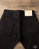 Iron Heart IH-634S-SBG - 21oz Superblack Selvedge Straight Cut Denim (Fades to Grey)
