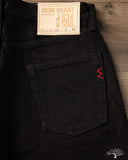 Iron Heart IH-634S-SBG - 21oz Superblack Selvedge Straight Cut Denim (Fades to Grey)
