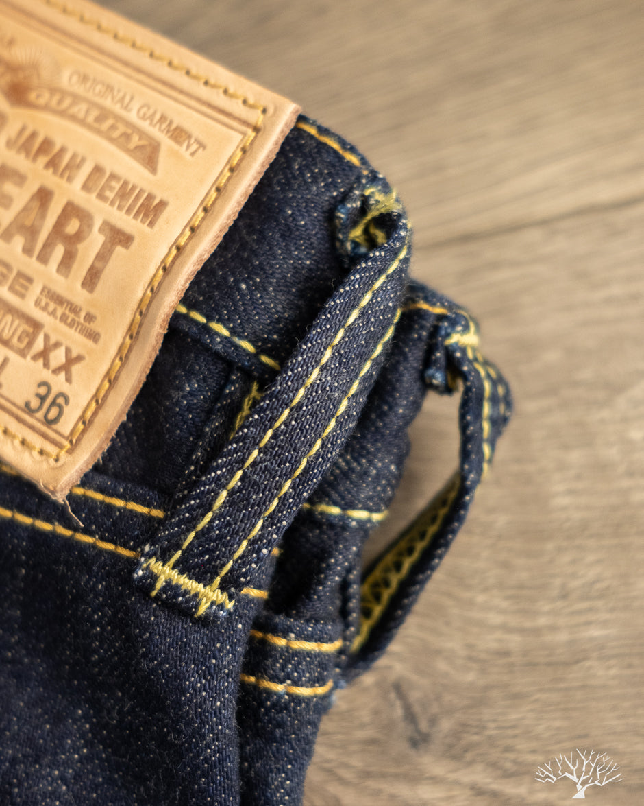 Iron Heart - IH-666S-18 18oz Slim Straight Selvedge Denim