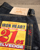 Iron Heart IH-666S-21 - Indigo 21oz Japanese Selvedge Slim Straight Denim