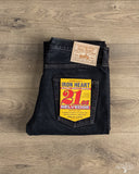 Iron Heart IH-666S-21od - 21oz Overdyed Selvedge Slim Straight Denim