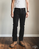 Iron Heart IH-666S-SBG - 21oz Superblack Selvedge Slim Straight Denim (Fades to Grey)
