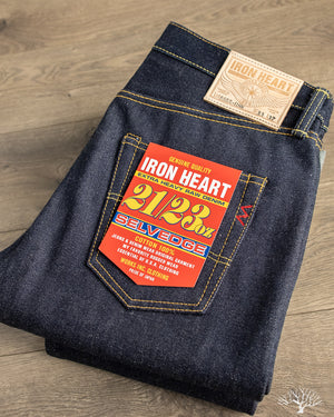 Iron Heart - IH-666S-UHR - 21/23oz Ultra Heavy Raw Indigo Selvedge