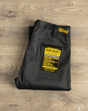 Iron Heart - IH-717-BLK - 9oz Mercerised Selvedge Cotton Straight Cut Chinos - Black