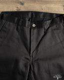 Iron Heart - IH-717-BLK - 9oz Mercerised Selvedge Cotton Straight Cut Chinos - Black