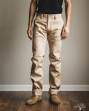 Iron Heart IH-717-KHA - 9oz Mercerised Selvedge Cotton Straight Cut Chinos - Khaki