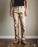 Iron Heart IH-717-KHA - 9oz Mercerised Selvedge Cotton Straight Cut Chinos - Khaki