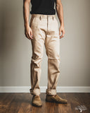Iron Heart IH-717-KHA - 9oz Mercerised Selvedge Cotton Straight Cut Chinos - Khaki