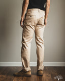 Iron Heart IH-717-KHA - 9oz Mercerised Selvedge Cotton Straight Cut Chinos - Khaki