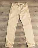 Iron Heart IH-717-KHA - 9oz Mercerised Selvedge Cotton Straight Cut Chinos - Khaki