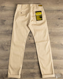 Iron Heart IH-717-KHA - 9oz Mercerised Selvedge Cotton Straight Cut Chinos - Khaki