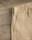 Iron Heart IH-717-KHA - 9oz Mercerised Selvedge Cotton Straight Cut Chinos - Khaki