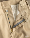 Iron Heart IH-717-KHA - 9oz Mercerised Selvedge Cotton Straight Cut Chinos - Khaki