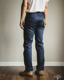 Iron Heart - IH-717-NAV - 9oz Mercerised Selvedge Cotton Straight Cut Chinos - Navy