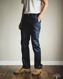 Iron Heart - IH-717-NAV - 9oz Mercerised Selvedge Cotton Straight Cut Chinos - Navy