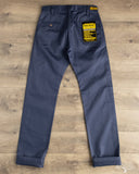 Iron Heart - IH-717-NAV - 9oz Mercerised Selvedge Cotton Straight Cut Chinos - Navy